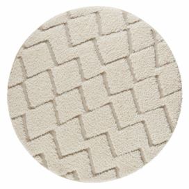 Krémovobiely koberec Mint Rugs Handira, ⌀ 160 cm Bonami.sk