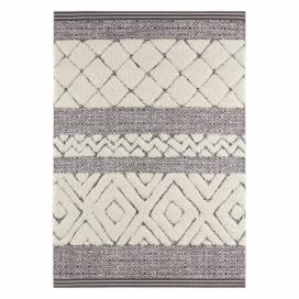Krémovočierny koberec Mint Rugs Todra, 80 x 150 cm