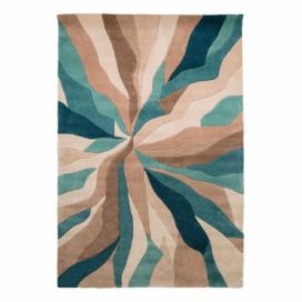 Modrý koberec Flair Rugs Splinter, 80 x 150 cm