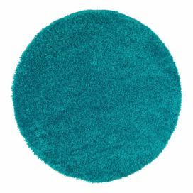 Modrý koberec Universal Aqua Liso, ø 80 cm Bonami.sk