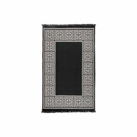 Béžovo-čierny obojstranný koberec Riva, 160 × 250 cm