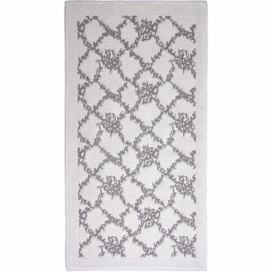 Sivobéžový bavlnený koberec Vitaus Sarmasik, 80 × 200 cm Bonami.sk