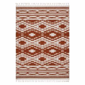 Oranžový koberec Asiatic Carpets Taza, 120 x 170 cm Bonami.sk