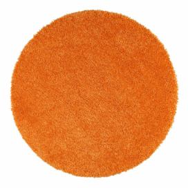 Oranžový koberec Universal Aqua Liso, ø 80 cm Bonami.sk
