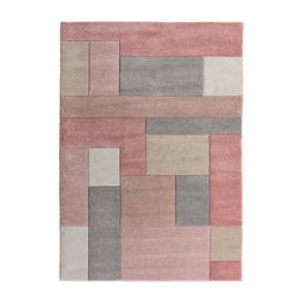 Ružovo-sivý koberec Flair Rugs Cosmos, 160 × 230 cm Bonami.sk