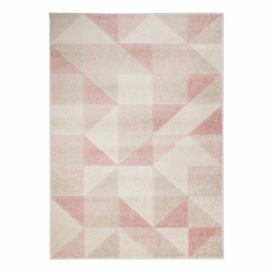 Ružový koberec Flair Rugs Urban Triangle, 100 x 150 cm Bonami.sk