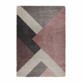 Ružovo-sivý koberec Flair Rugs Zula, 160 × 230 cm Bonami.sk