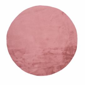 Ružový koberec Universal Fox Liso, Ø 120 cm Bonami.sk