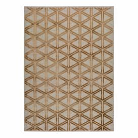 Sivo-oranžový koberec Universal Lana Triangle, 120 x 170 cm Bonami.sk