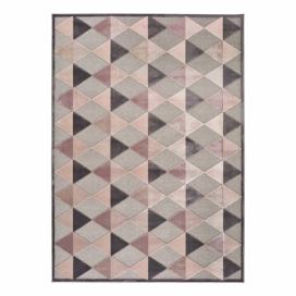 Sivo-ružový koberec Universal Farashe Triangle, 120 x 170 cm Bonami.sk