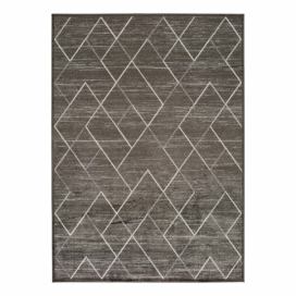 Sivý koberec z viskózy Universal Belga, 100 x 140 cm Bonami.sk