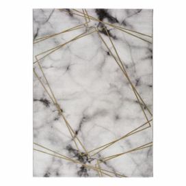 Sivo-biely koberec Universal Artist Marble, 60 x 120 cm