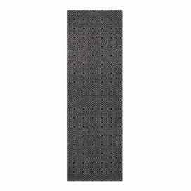 Sivo-čierny behúň Zala Living Cook & Clean Teresa, 60 × 180 cm