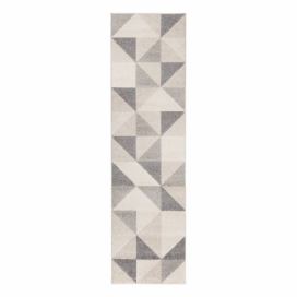Sivo-ružový koberec Flair Rugs Urban Triangle, 60 x 220 cm Bonami.sk