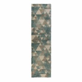 Sivo-modrý koberec Flair Rugs Nuru, 60 x 230 cm Bonami.sk