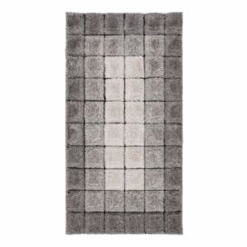 Sivý koberec Flair Rugs Cube, 80 × 150 cm