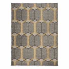 Sivý koberec Flair Rugs Urban Trellis, 100 x 150 cm Bonami.sk