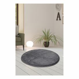 Sivý koberec Milano, ⌀ 90 cm Bonami.sk