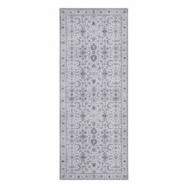 Sivý koberec Nouristan Vivana, 80 x 200 cm