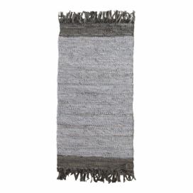 Sivý vzorovaný koberec Geese Beton, 120 x 60 cm Bonami.sk