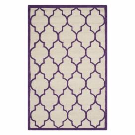 Vlnený koberec Safavieh Everly Violet, 152x243 cm
