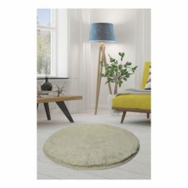 Zelený koberec Milano, ⌀ 90 cm