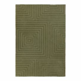 Zelený vlnený koberec Flair Rugs Estela, 120 x 170 cm Bonami.sk