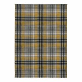 Žlto-sivý koberec Flair Rugs Highland, 120 x 170 cm