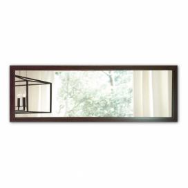 Nástenné zrkadlo s hnedým rámom Oyo Concept, 105 x 40 cm