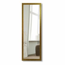Nástenné zrkadlo s rámom v zlatej farbe Oyo Concept, 40 x 105 cm Bonami.sk