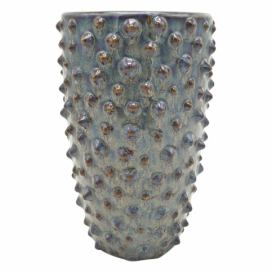 Sivá keramická váza PT LIVING Spotted, výška 25 cm