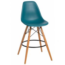  Barová stolička P016V PP navy zelená
