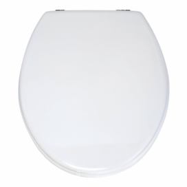Biele WC sedadlo Wenko Prima, 41 x 38 cm