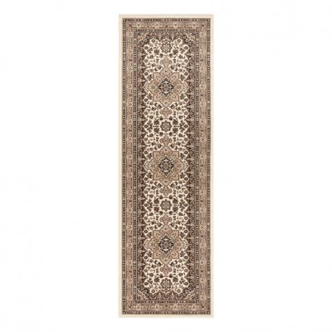 Krémovo-sivý koberec Nouristan Parun Tabriz, 80 x 250 cm Bonami.sk