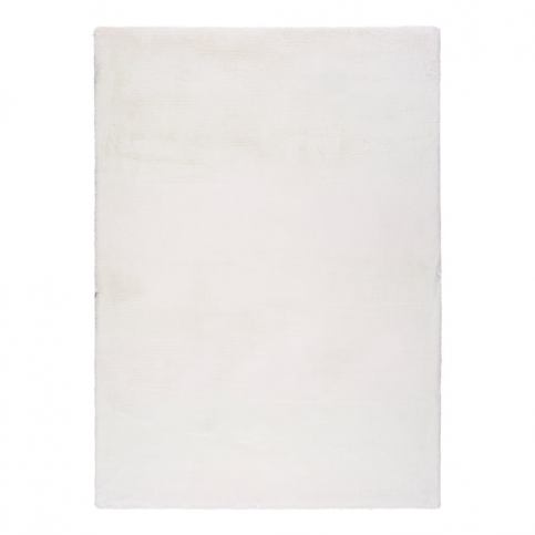 Biely koberec Universal Fox Liso, 80 x 150 cm Bonami.sk