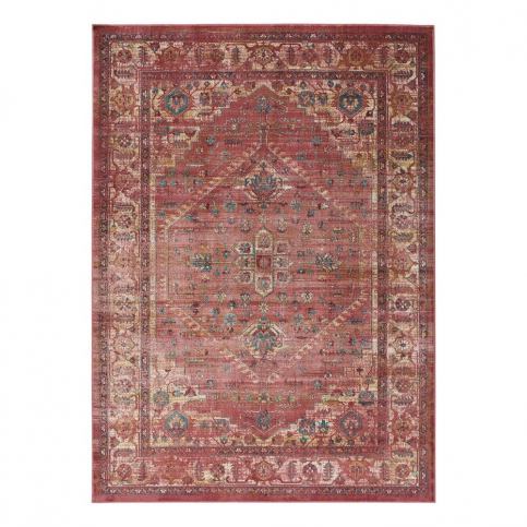 Červený koberec z viskózy Universal Vintage Retro, 120 x 170 cm Bonami.sk