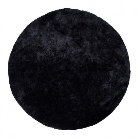 Čierny okrúhly koberec House Nordic Florida, ø 120 cm Bonami.sk