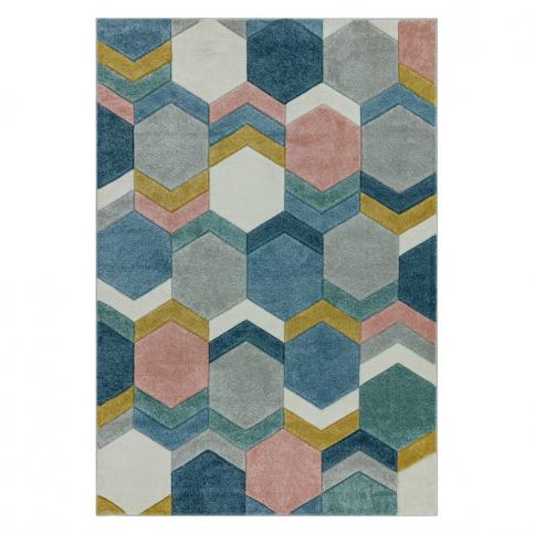 Koberec Asiatic Carpets Hexagon Multi, 120 x 170 cm Bonami.sk