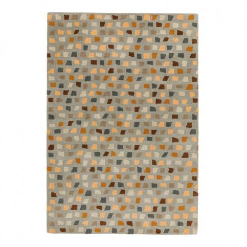 Koberec Asiatic Carpets Pixel Grey Multi, 200 x 290 cm Bonami.sk