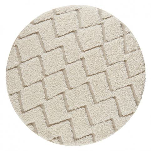 Krémovobiely koberec Mint Rugs Handira, ⌀ 160 cm Bonami.sk