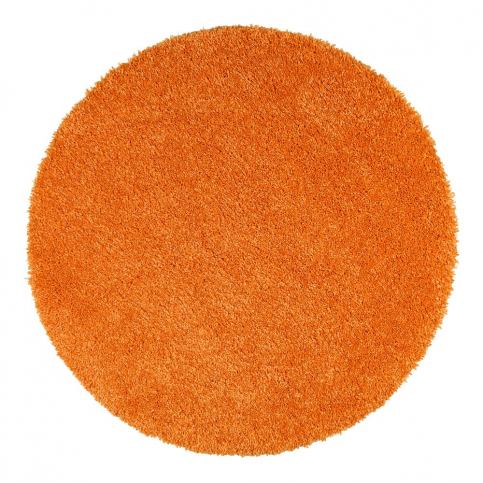 Oranžový koberec Universal Aqua Liso, ø 80 cm Bonami.sk