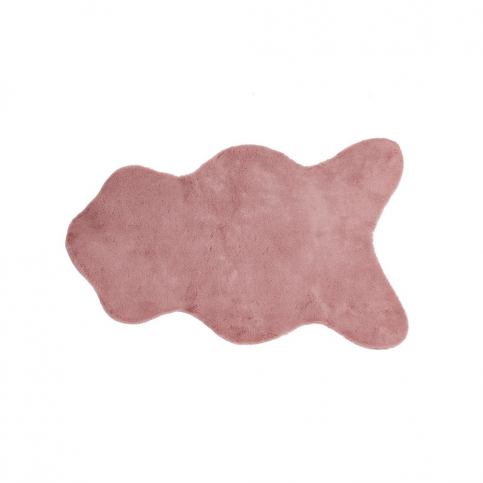 Ružová umelá kožušina Tiseco Home Studio Rabbit, 60 × 90 cm Bonami.sk