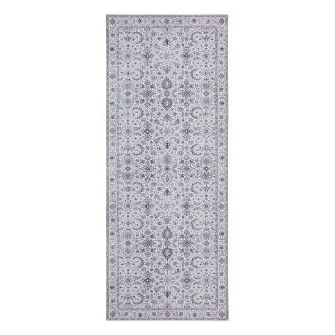 Sivý koberec Nouristan Vivana, 80 x 200 cm Bonami.sk