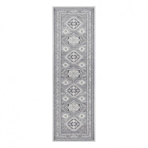 Svetlosivý koberec Nouristan Saricha Belutsch, 80 x 250 cm Bonami.sk