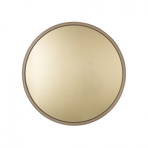 Nástenné zrkadlo v zlatej farbe Zuiver Bandit, ø 60 cm Bonami.sk
