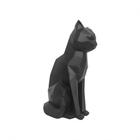 Matne čierna soška PT LIVING Origami Cat, výška 29,5 cm Bonami.sk