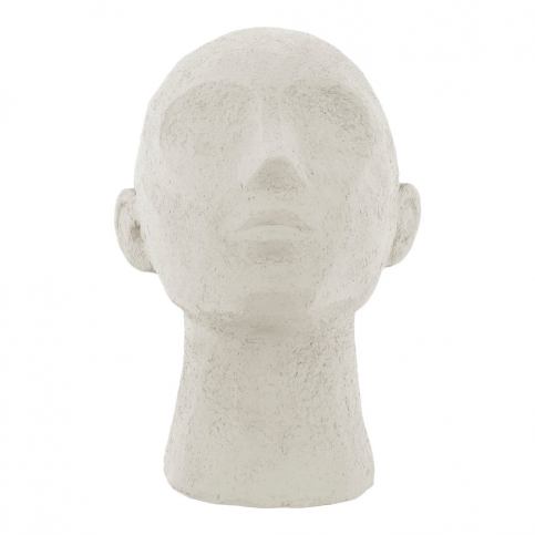 Slonovinovobiela dekoratívna soška PT LIVING Face Art, výška 22,8 cm Bonami.sk