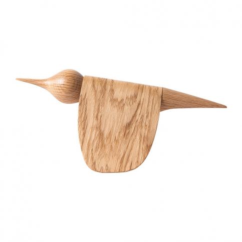 Soška v tvare vtáčika z dubového dreva Gazzda Bonami.sk