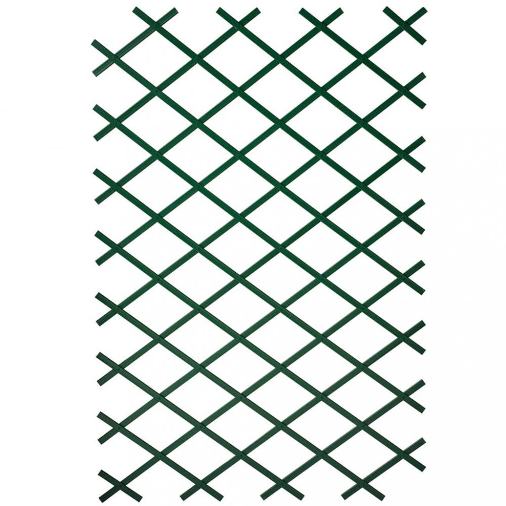 Záhradné treláže 2ks 100 x 200 cm PVC zelené Dekorhome - dekorhome.sk