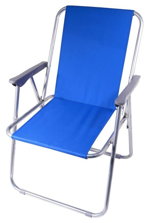 CATTARA Kempingová záhradné skladacie stoličky modrá BERN 2kg, max 110kg - Kokiskashop.sk